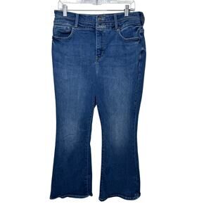 NYDJ Women’s Jeans Size 14 Blue Bootcut Lift Tuck Technology Stretch Denim